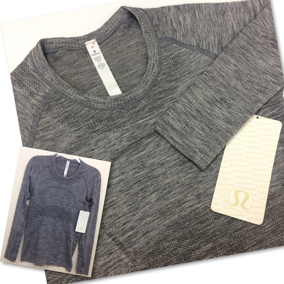lululemon athletica Tops - Lululemon Womens Slim Fit Swiftly Tech LS Crew Top